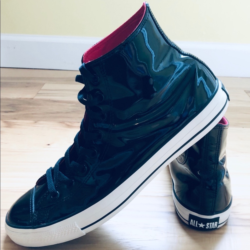 Patent Leather Converse